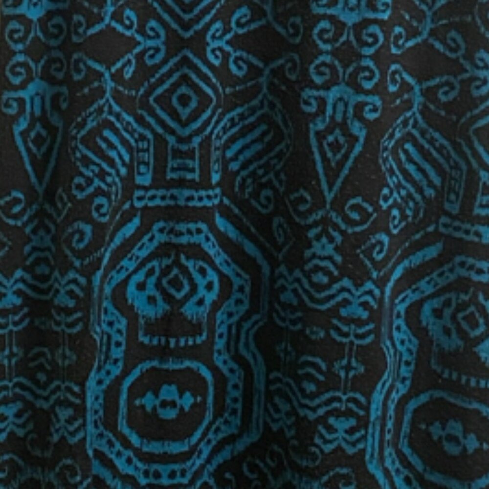 BOLD PRINT PENCIL DRESS - Picture 3 of 4